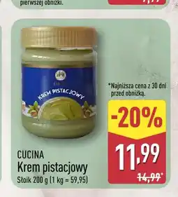 ALDI Krem pistacjowy Cucina oferta