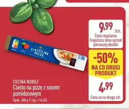 ALDI Ciasto na pizzę z sosem pomidorowym Cucina Nobile oferta