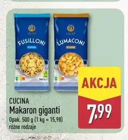 ALDI Makaron giganti Lumaconi Cucina oferta