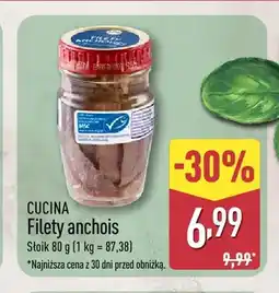 ALDI Filety anchois Cucina oferta