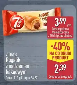 ALDI Rogalik z nadzieniem kakaowym 7 Days oferta