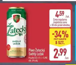 ALDI Piwo Žatecký Světlý Ležák oferta