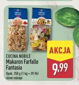 ALDI Makaron Farfalle Fantasia Cucina Nobile oferta
