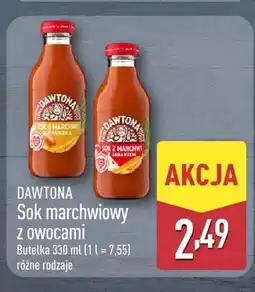 ALDI Sok marchwiowy z owocami Dawtona oferta