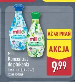 ALDI Koncentrat do płukania Mill oferta