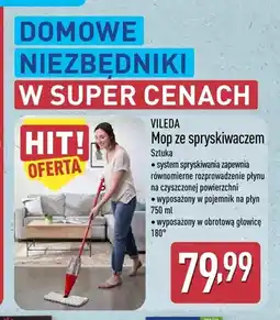 ALDI Mop ze spryskiwaczem Vileda oferta