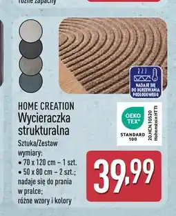 ALDI Wycieraczka strukturalna 70x120 cm Home Creation oferta