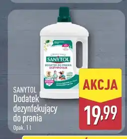 ALDI Dodatek dezynfekujący do prania Sanytol oferta