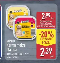 ALDI Karma mokra dla psa Romeo oferta