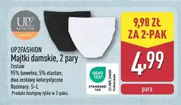 ALDI Majtki damskie 2-pak UP2Fashion oferta