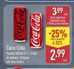 ALDI Napój gazowany Coca-Cola Original oferta