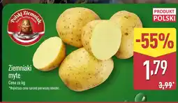 ALDI Ziemniaki myte oferta