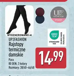 ALDI Rajstopy termiczne damskie UP2Fashion oferta