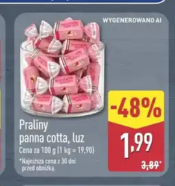 ALDI Praliny panna cotta luz oferta