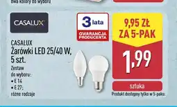 ALDI Żarówki LED E14 5-pak Casalux oferta