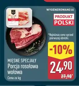 ALDI Porcja rosołowa wołowa Mięsne Specjały oferta