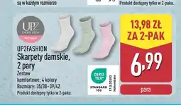 ALDI Skarpety damskie 2-pak Up2fashion oferta