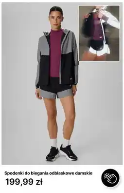 4F Spodenki do biegania odblaskowe damskie 4F oferta