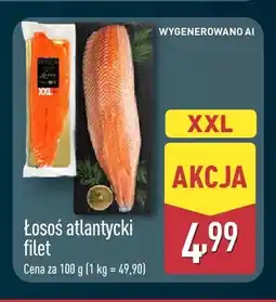 ALDI Łosoś atlantycki filet oferta