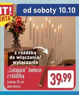 ALDI Latające świece z różdżką oferta