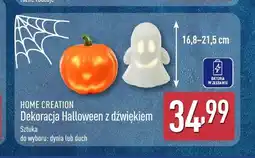 ALDI Dekoracja Halloween z dźwiękiem dynia Home Creation oferta