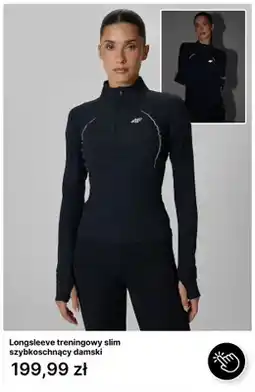 4F Longsleeve treningowy slim szybkoschnący damski 4F oferta