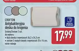 ALDI Antybakteryjna deska do krojenia duża 36,2x24,3 cm Crofton oferta