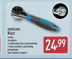 ALDI Klucz oczkowy z grzechotką przegubowy Workzone oferta