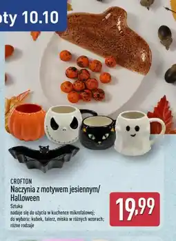 ALDI Naczynia z motywem jesiennym/Halloween kubek Crofton oferta