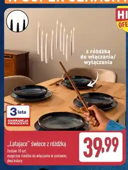 ALDI Latające świece z różdżką oferta