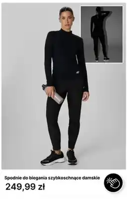 4F Spodnie do biegania szybkoschnące damskie 4F oferta