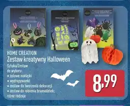 ALDI Zestaw kreatywny Halloween żelowe naklejki Home Creation oferta