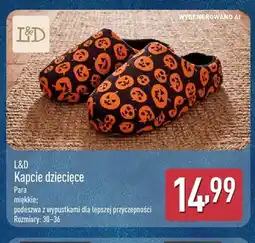ALDI Kapcie dziecięce L & D oferta