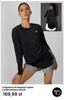 4F Longsleeve do biegania regular szybkoschnący damski 4F oferta