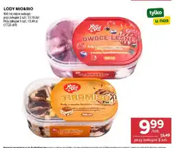 Stokrotka Lody Mio & Rio tiramisu oferta