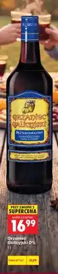 Biedronka Wino bezalkoholowe Grzaniec Galicyjski oferta