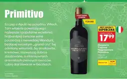 Biedronka Wino czerwone Masseria Trajone Negroamaro Primitivo oferta