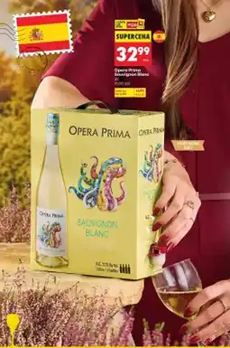Biedronka Wino białe Opera Prima Sauvignon Blanc oferta