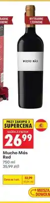 Biedronka Wino czerwone Mucho Más Red oferta