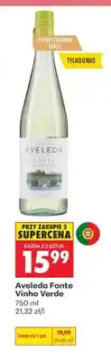 Biedronka Wino białe Aveleda Fonte Vinho Verde oferta