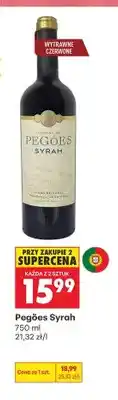 Biedronka Wino czerwone Pegões Syrah oferta