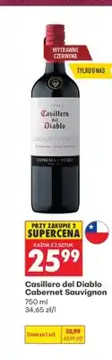 Biedronka Wino czerwone Casillero del Diablo Cabernet Sauvignon oferta