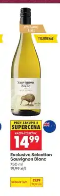 Biedronka Wino białe Exclusive Selection Sauvignon Blanc oferta