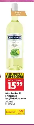 Biedronka Napój winny Monte Santi Frizzante Mojito Moscato oferta