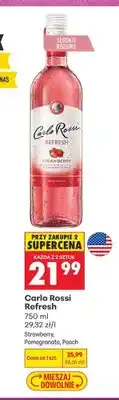 Biedronka Napój winny Carlo Rossi Refresh Strawberry oferta