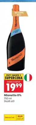 Biedronka Wino bezalkoholowe Mionetto oferta