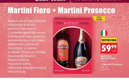 Biedronka Zestaw Aperitivo Martini Fiero + Martini Prosecco oferta