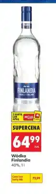Biedronka Wódka Finlandia 40% oferta