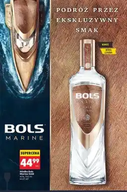 Biedronka Wódka Bols Marine Gold 40% oferta
