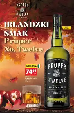 Biedronka Whiskey Proper No. Twelve oferta